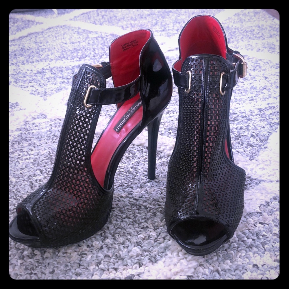 Charles Jourdan Patent Leather Pumps